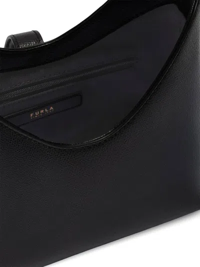 Furla Small Goccia Shoulder Bag In Black
