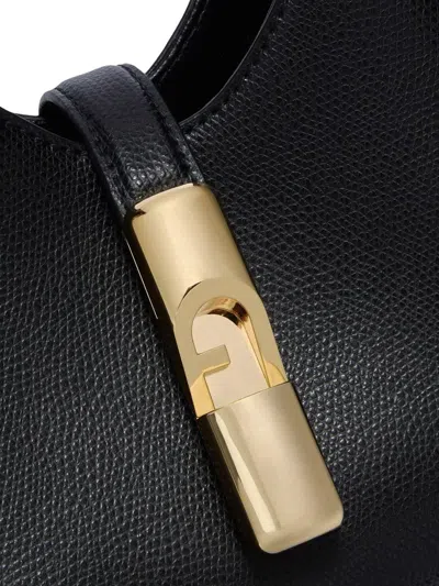 Furla Small Goccia Shoulder Bag In Black