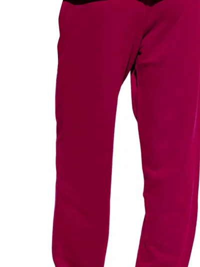 Pangaia Trousers In Red