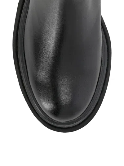 Bruno Premi Leather Over-the-knee Boots In Black