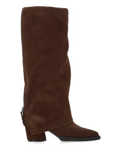 Elvio Zanon Boots In Brown