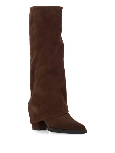 Elvio Zanon Boots In Brown