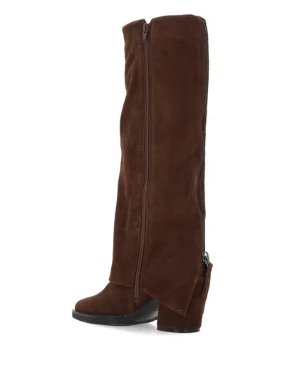 Elvio Zanon Boots In Brown