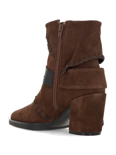 Elvio Zanon Boots In Brown