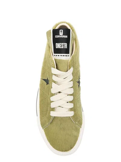 Rick Owens Drkshdw X Converse Sneakers In Green