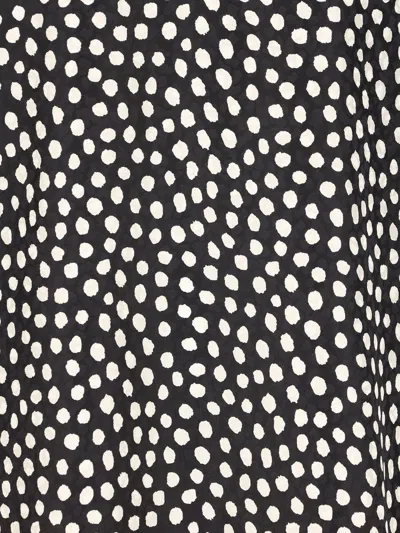 Chloé Short Silk Dress Dresses Black In Black