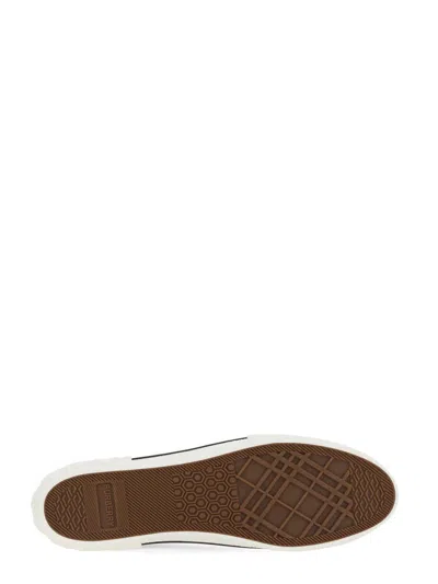Burberry Check Motif Canvas Sneakers In Multi