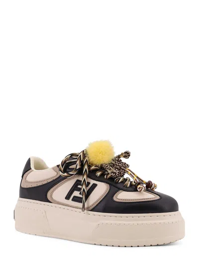 Fendi Match Platform Sneakers In Multi