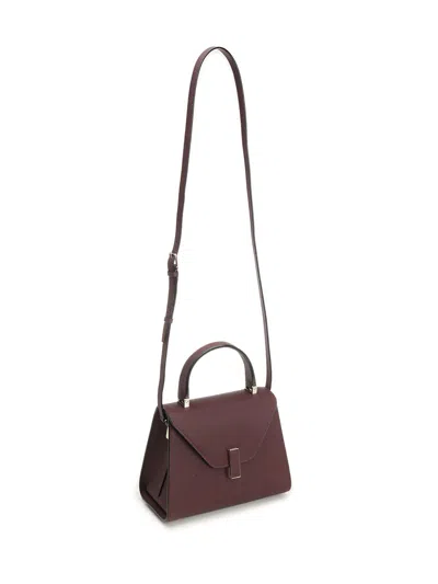 Valextra Iside Handbags Bordeaux In Burgundy