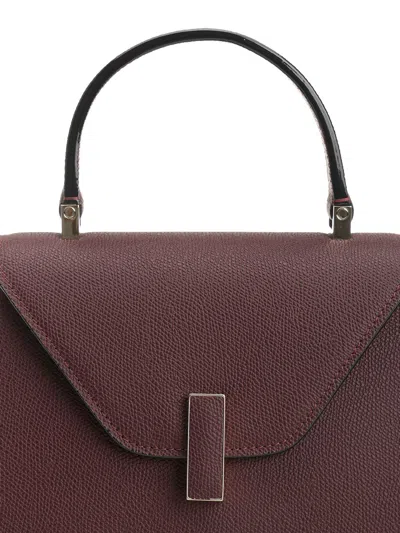 Valextra Iside Handbags Bordeaux In Burgundy