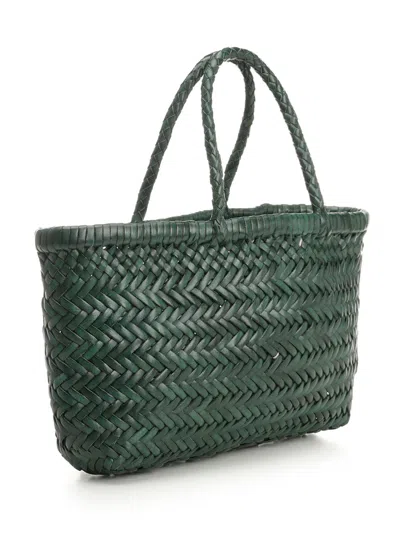 Dragon Diffusion Mini Flat Gora Handbags Green