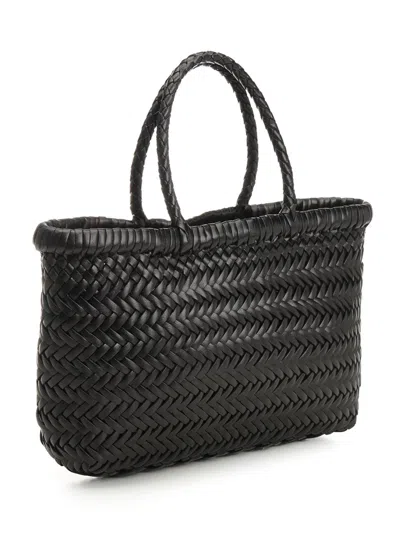 Dragon Diffusion Mini Flat Gora Handbags Black