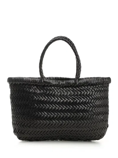 Dragon Diffusion Mini Flat Gora Handbags Black