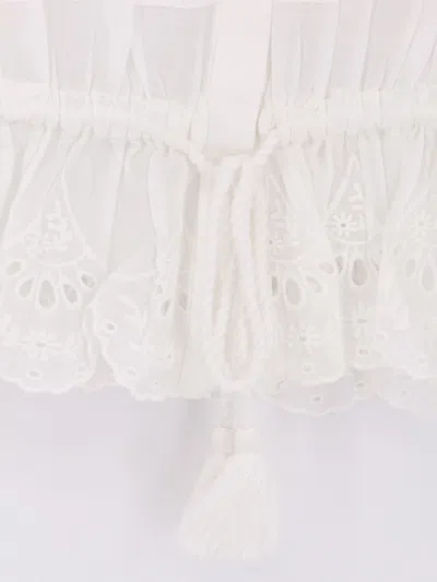 Isabel Marant Étoile Polly Organic Cotton Shirt In White