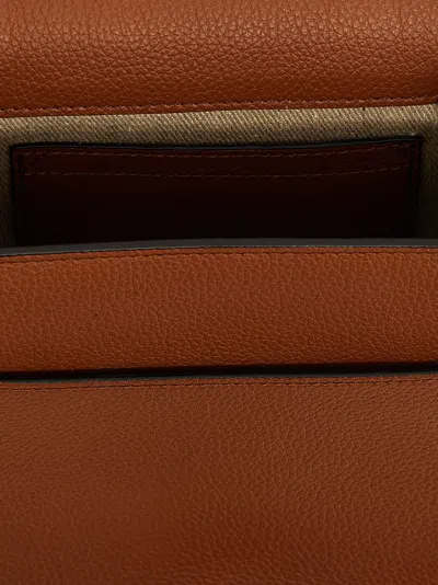 Chloé Saddle Marcie Small Crossbody Bag In Brown