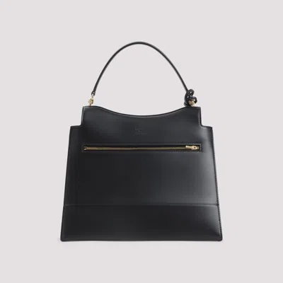 Balenciaga Medium Nano Leather Shoulder Bag In Black