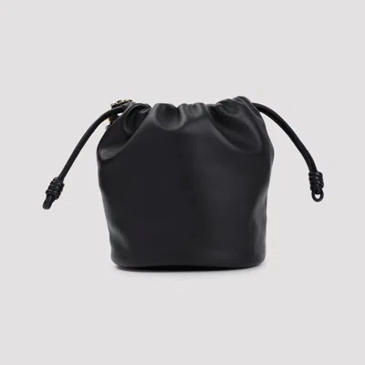 Loewe Shoulder Bags Black In Black