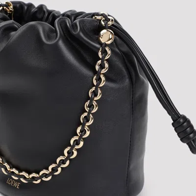 Loewe Shoulder Bags Black In Black