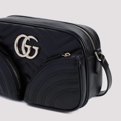 Gucci Marmont 2.0 Gg Shoulder Bag Women In Black