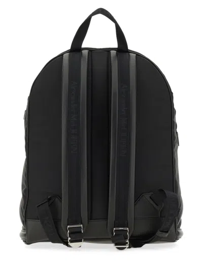 Alexander Mcqueen Men Backpack Harness In Black