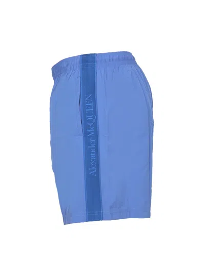 Alexander Mcqueen Alexander Mc Queen Medium Swimsuit In Blue