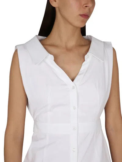 Alexander Mcqueen Women Cotton Dress In White