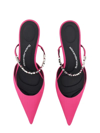 Alexander Wang Mini Crystal-embellished Pumps With 6.5cm Heel In Pink