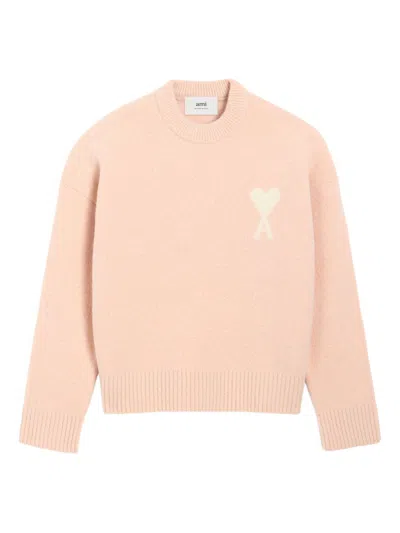 Ami Alexandre Mattiussi Ami Paris Women Ami De Coeur Sweater In Multi