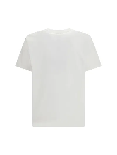 Balmain Letter Flock T-shirt In Multi