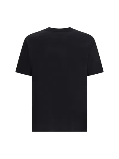 Balmain Men Logo T-shirt In Black