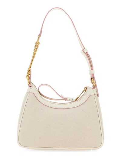 Balmain Women B-army Canvas Bag In Neutral
