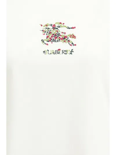 Burberry Women Printed T-shirt In White