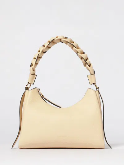 Coccinelle Shoulder Bag  Woman Color White In Nude