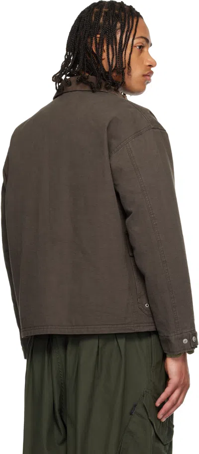 Neighborhood Khaki Fireman Jacket In Brown
