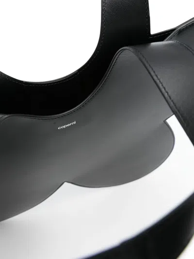 Coperni Women Flower Tote Bag In Black