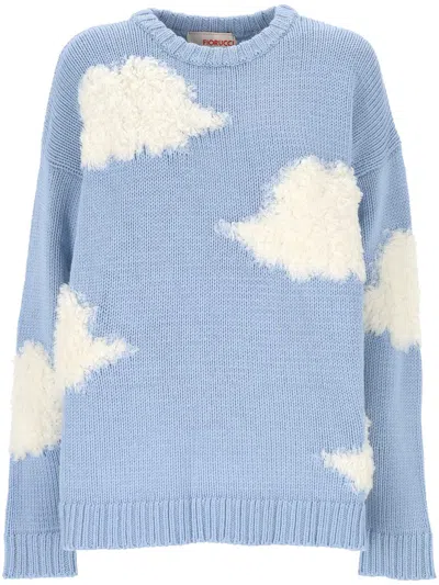 Fiorucci Wool Sweaters In Blue