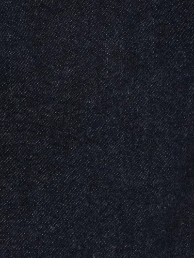 Givenchy Cocoon Waisted Denim Jacket In Blue