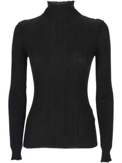 Agnona Sweaters In Black