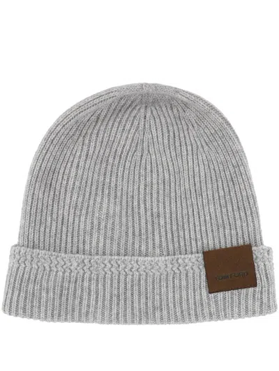 Tom Ford Cashmere Hat In Gray