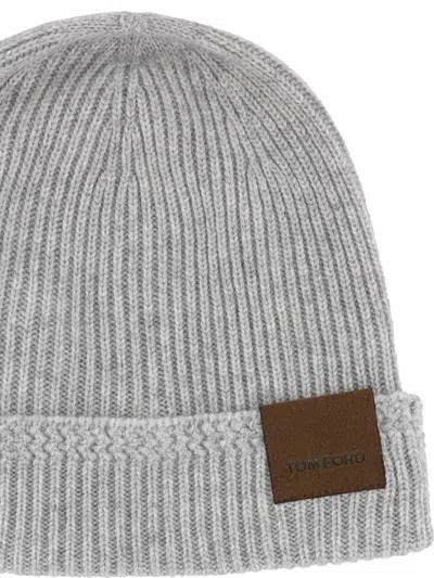 Tom Ford Cashmere Hat In Gray