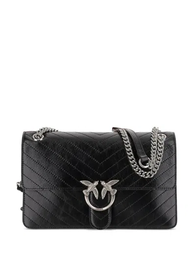 Pinko Love One Light Classic Bag In Black