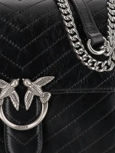 Pinko Love One Light Classic Bag In Black