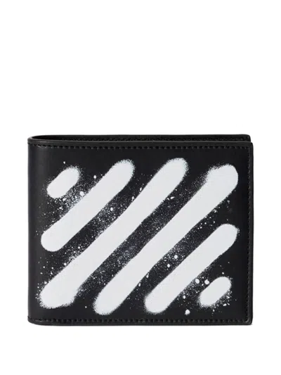 Off-white Wallets In Black