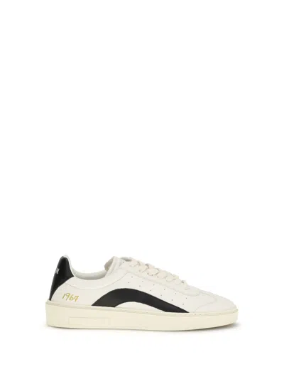 Dsquared2 Lace-up Low-top Sneakers In Multi