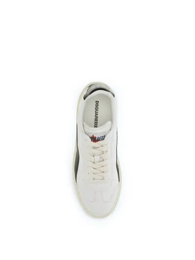 Dsquared2 Lace-up Low-top Sneakers In Multi