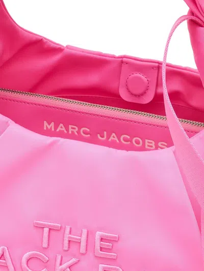 Marc Jacobs The Sack Mini Nylon Top Handle Bag In Pink