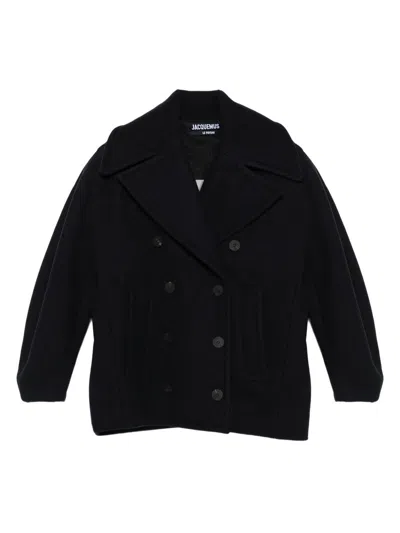 Jacquemus Coats In Blue