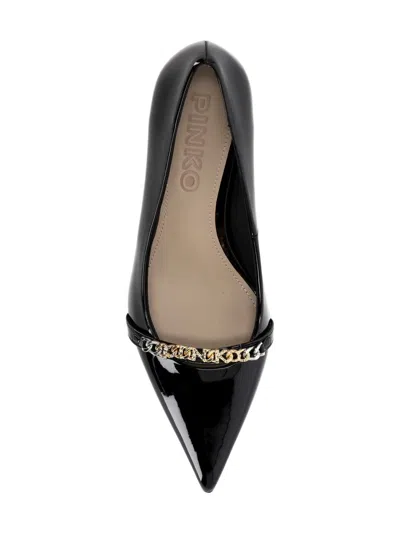 Pinko With Heel In Black
