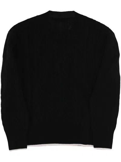 Gran Sasso Sweaters In Black