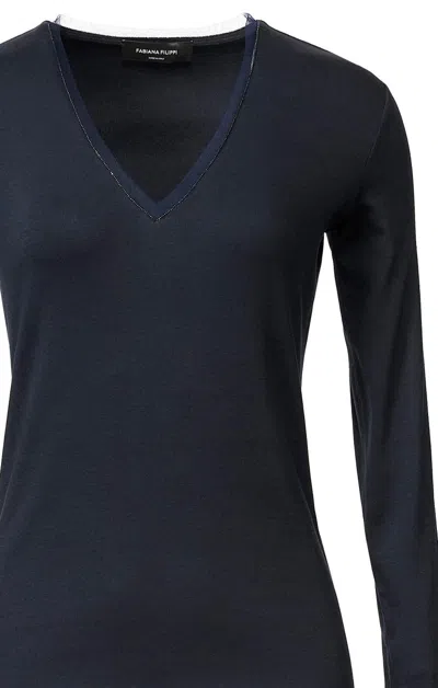 Fabiana Filippi T-shirts And Polos In Blue